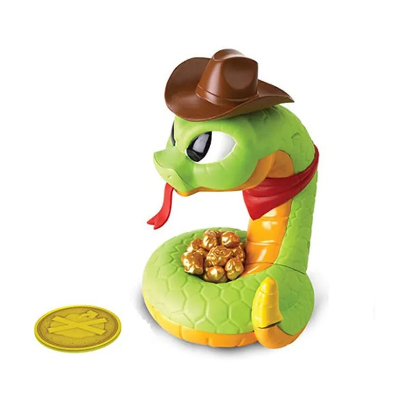 Brinquedo Tesouro da Serpente Jogo Divertido pegue o Ouro da Cobra o  Apresentador Celso Portiolli tem Um
